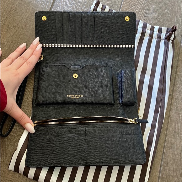 Henri Bendel Black Wristlet Clutch - Picture 2 of 3